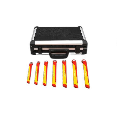 7 pcs Insulated Offset Ring Wrench Set Electric Car Repair Tool