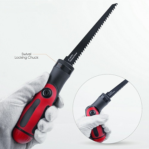 18-in-1 saw blade and screwriver kit