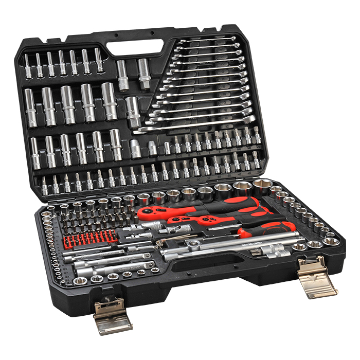216pcs pro socket and composite ratchet wrench set