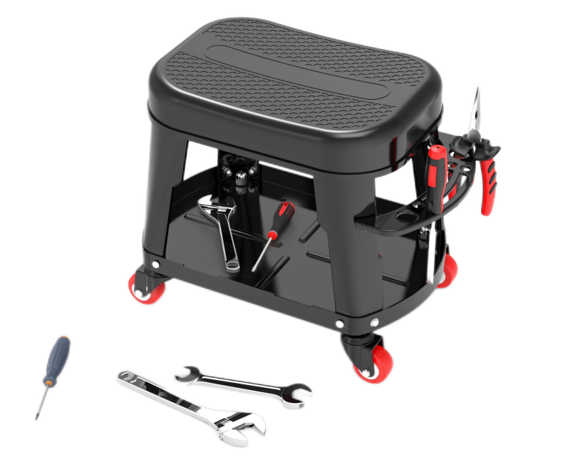 Multifunctional-Car creeper Rolling Car Stool