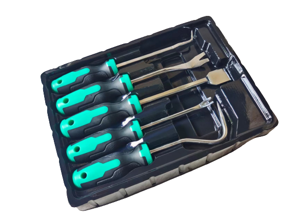 5pcs utility pry bar set