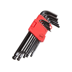 13 pcs CRV ball end hex key set