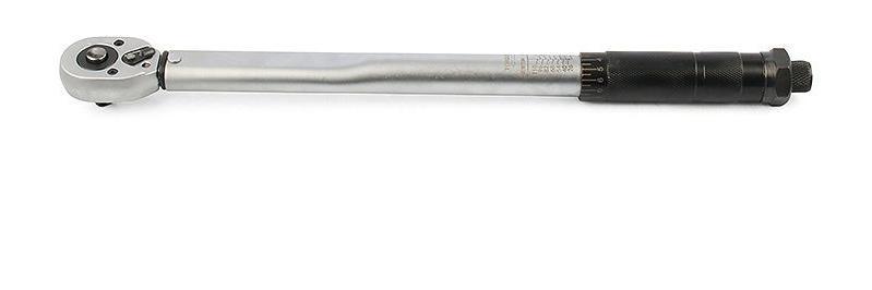 Torque wrench with black handle