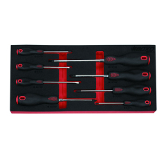 8pcs screwdriver set with EVA tray