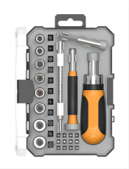 35pc ratcheting screwdriver set