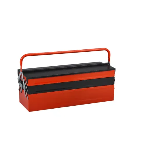Protable 23" with 3 Layers and 5 Trays Folding Tool Box