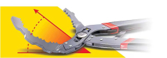 45° Angled Self-Adjusting Oil Filter Plier
