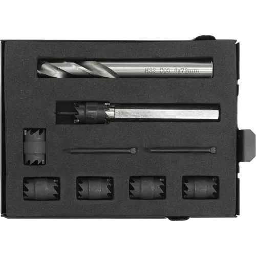 Spot Weld Cutter Drill Bit Set 9PCS