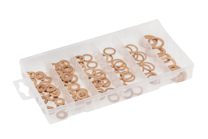 Copper Washers 110 Pcs