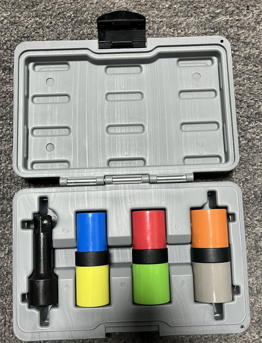 4 Pcs Flip Dual Size Impact Socket Set