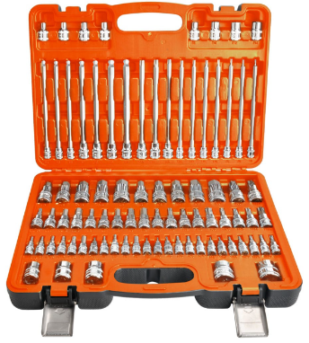 84PC BIT SOCKET & E-SOCKET SET