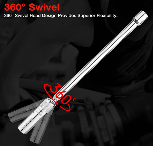 5/8''Magnetic Swivel Spark Plug Socket