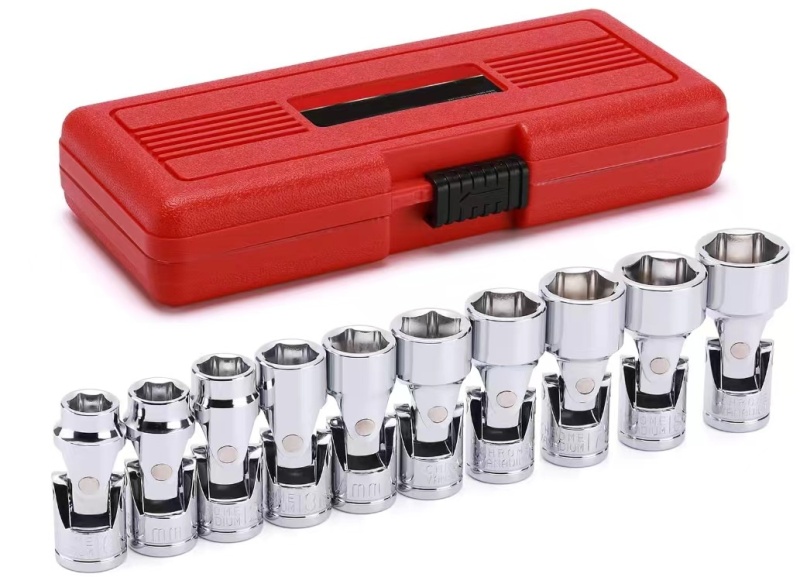 10PCES 3/8" Drive Universal Joint Socket Set