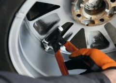 Pliers for Adhesive Balancing Wheel Weights 225mm