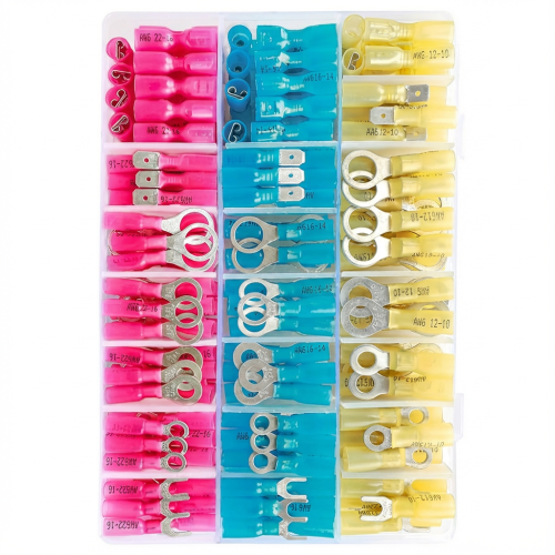 280PCS Marine Grade Heat Shrink Wire Connectors – AWG 22–10 Assortment Kit