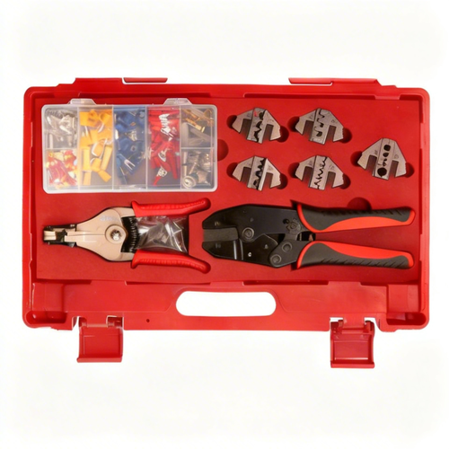 Universal Crimping Tool Set with Automatic Wire Stripper – 283 PCS