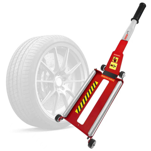 Portable Tire Jack Disassembly Tool with Roller Plate (Extended Version)