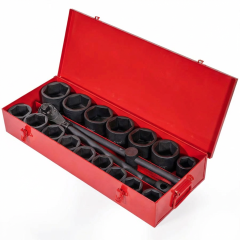 1 Drive Jumbo Metric Impact Socket Set – 21 Piece