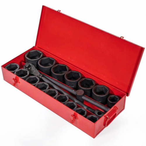 1 Drive Jumbo Metric Impact Socket Set – 21 Piece