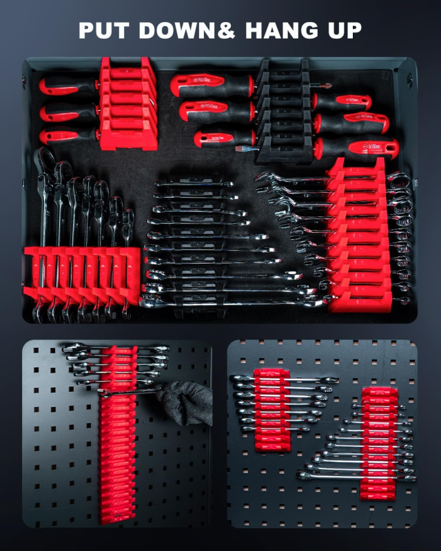 42PC Magnetic Modular Tool Organizer