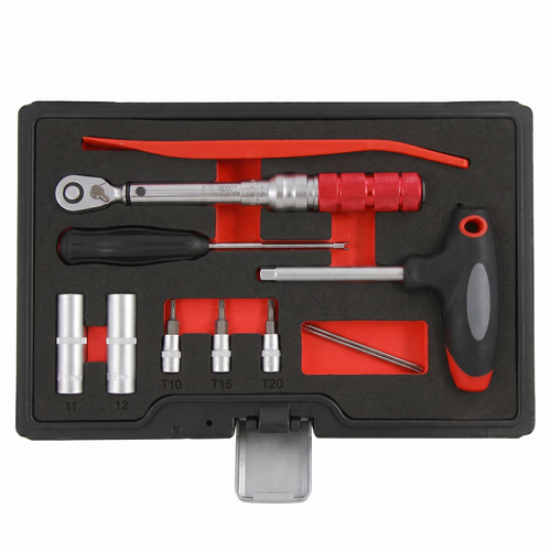 12PC Automotive TPMS Service Kit with Mini Torque Wrench