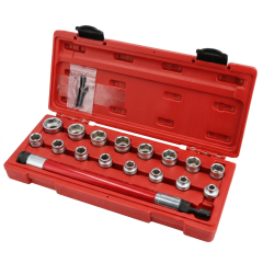 Deep Nut Driver & Setter Socket Tool Set – 18PC