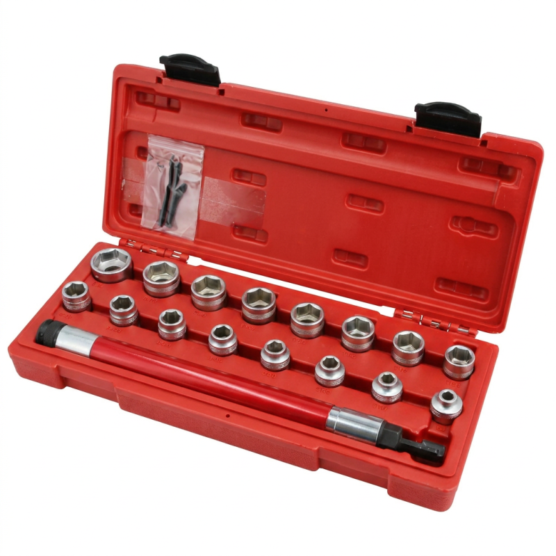 Deep Nut Driver & Setter Socket Tool Set – 18PC