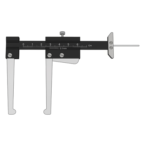 Brake Rotor &amp; Tread Depth Gauge