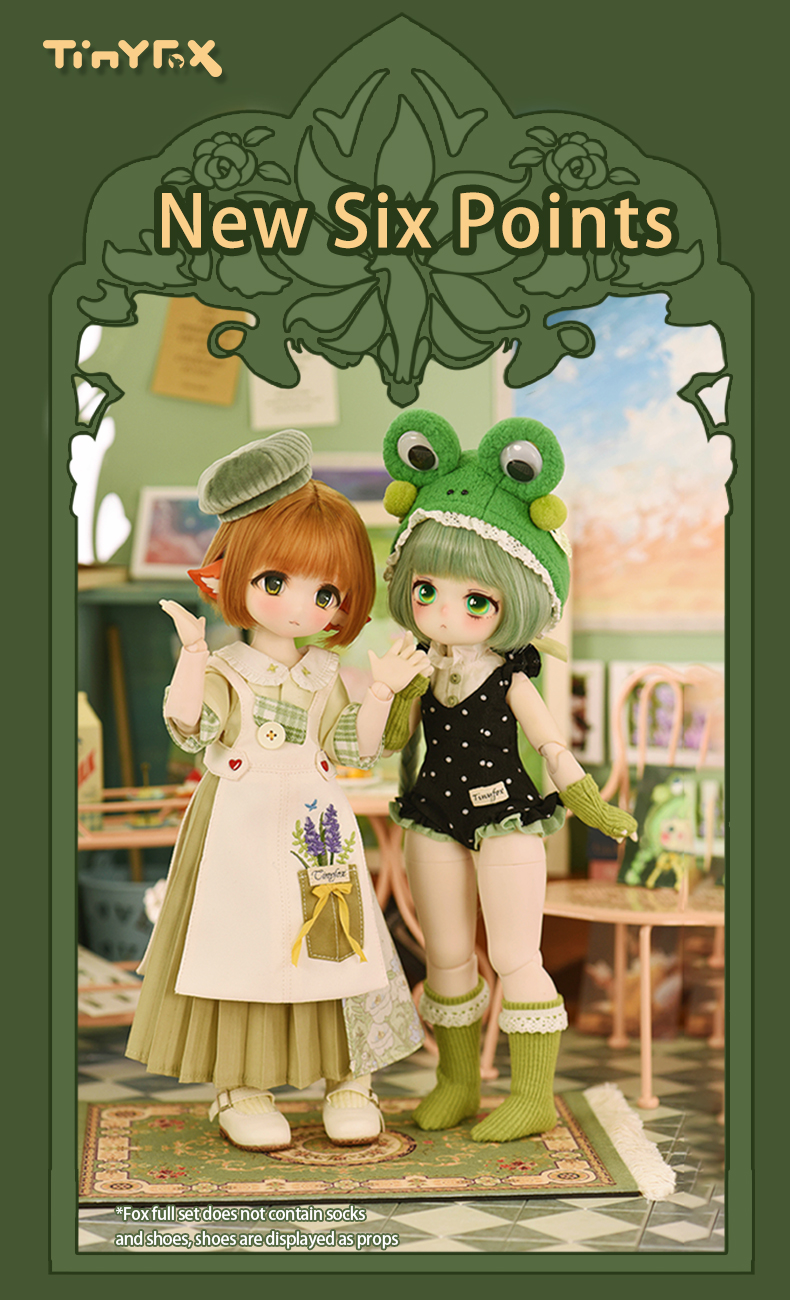 Pre-sale】TinyFox 'Little frog'1/6 points Angel body