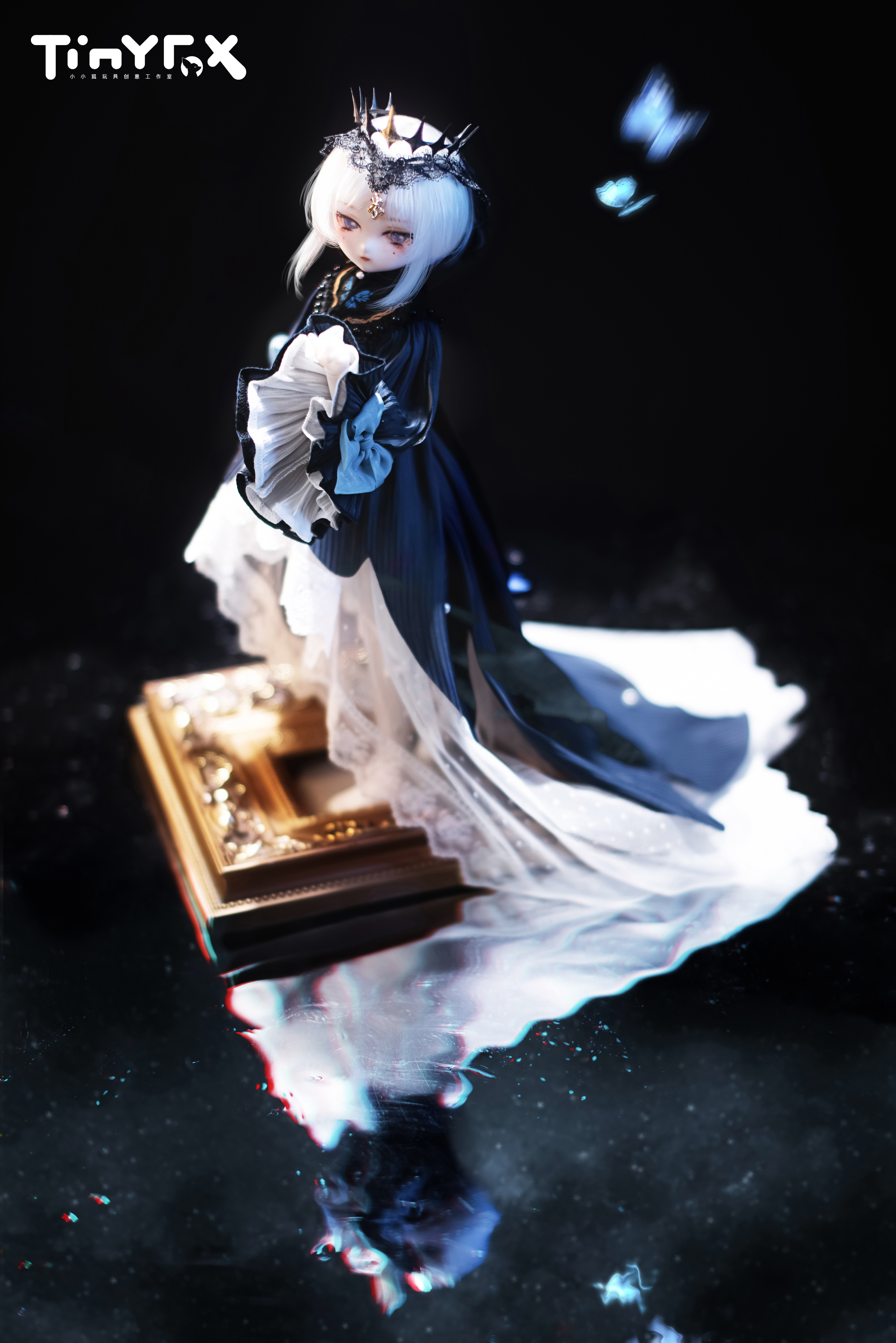 【Fibonacc】tinyfox 1/4 points doll - display