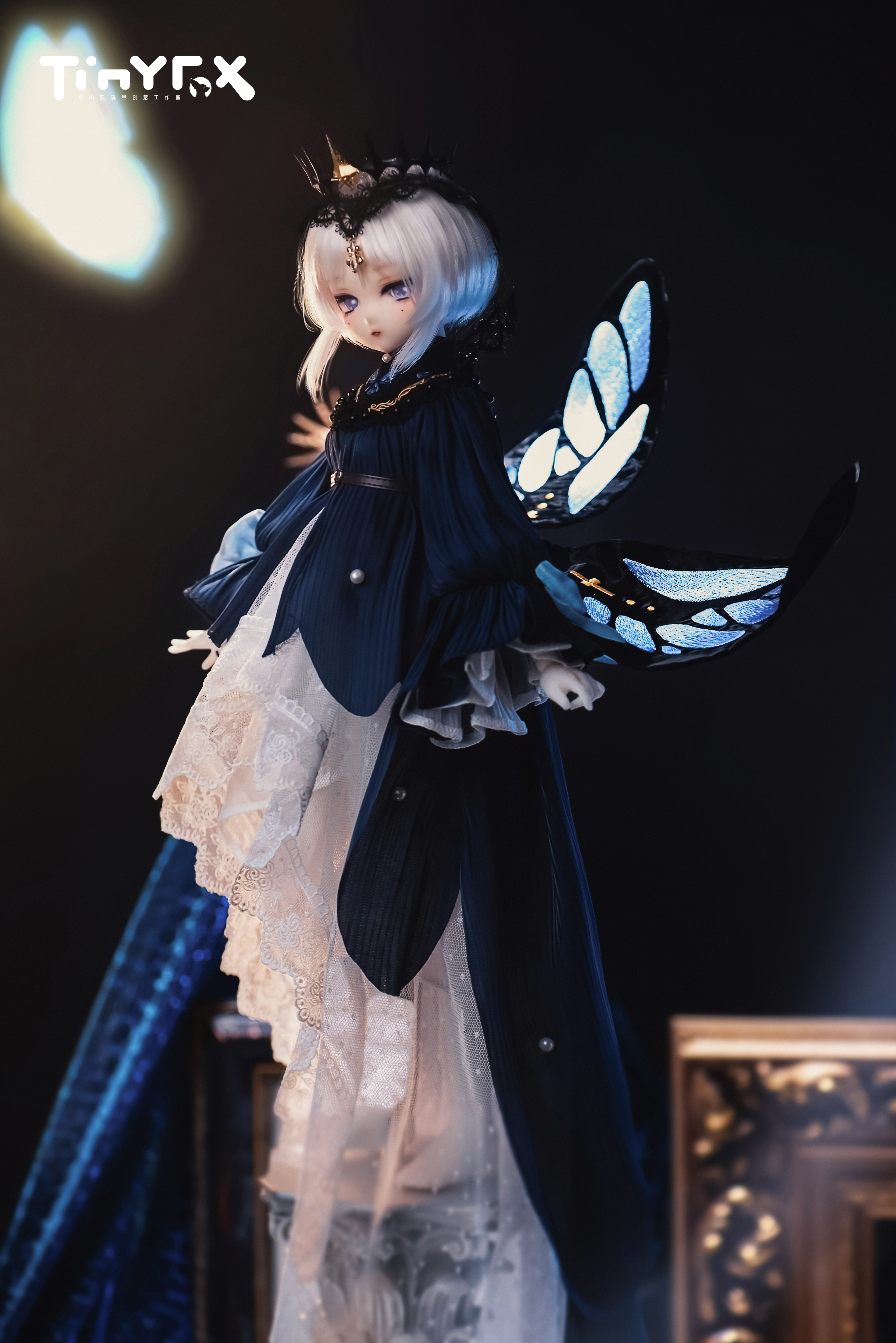 【Fibonacc】tinyfox 1/4 points doll - display