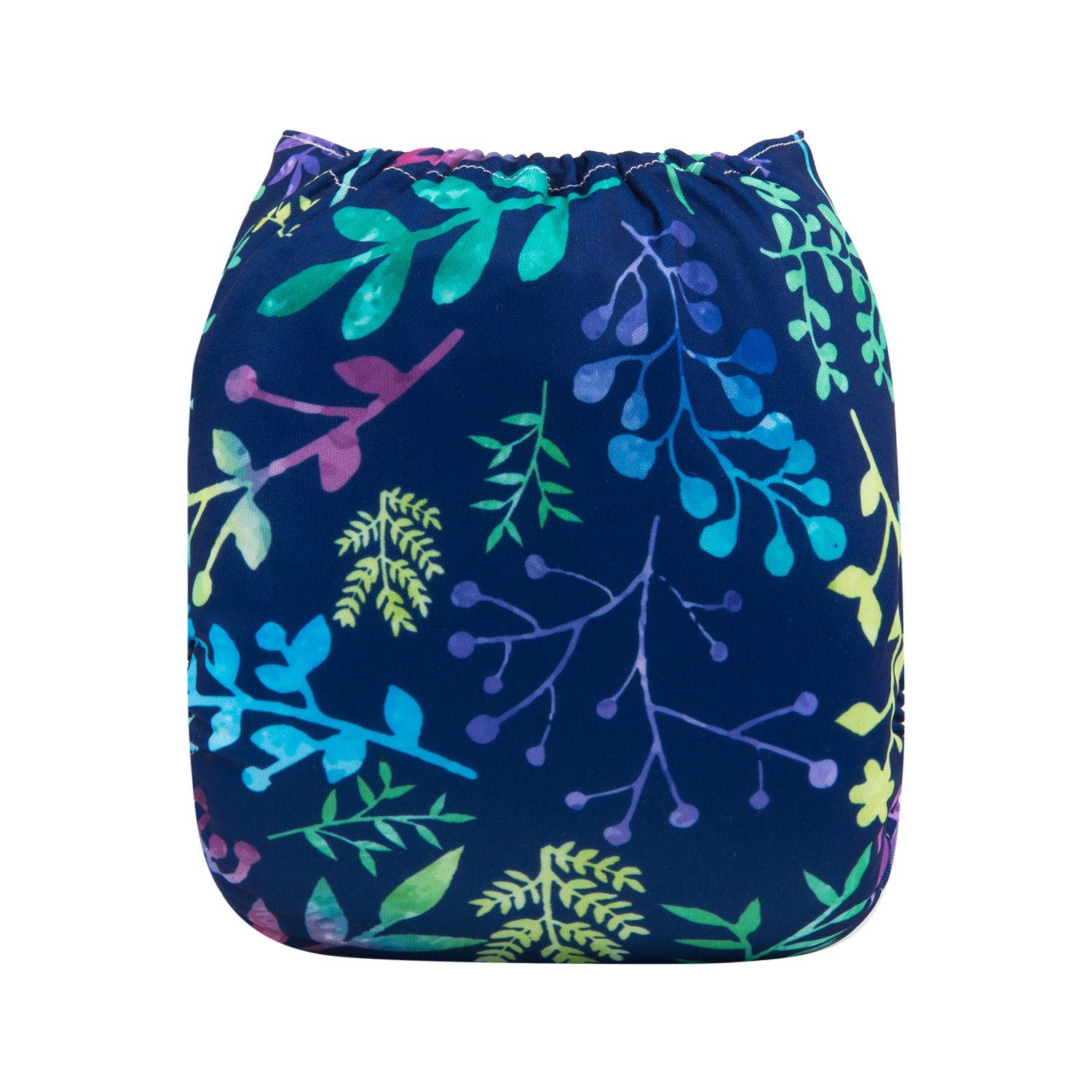 ALVABABY One Size Print Pocket Cloth Diaper -Leaves(H181A)