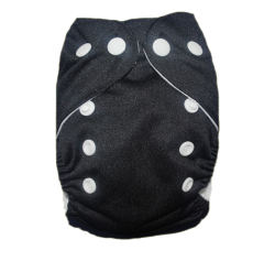 ALVABABY Newborn Pocket Cloth Diaper-Black(SB26A)