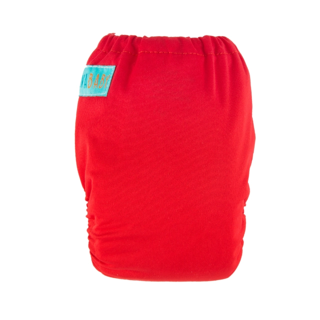 ALVABABY Newborn Pocket Cloth Diaper-Red(SB07A)