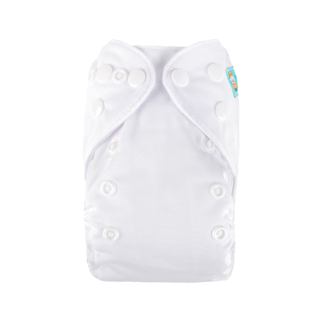 ALVABABY Newborn Pocket Cloth Diaper-White (SB09A)