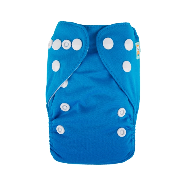ALVABABY Newborn Pocket Cloth Diaper-Blue(SB06A)