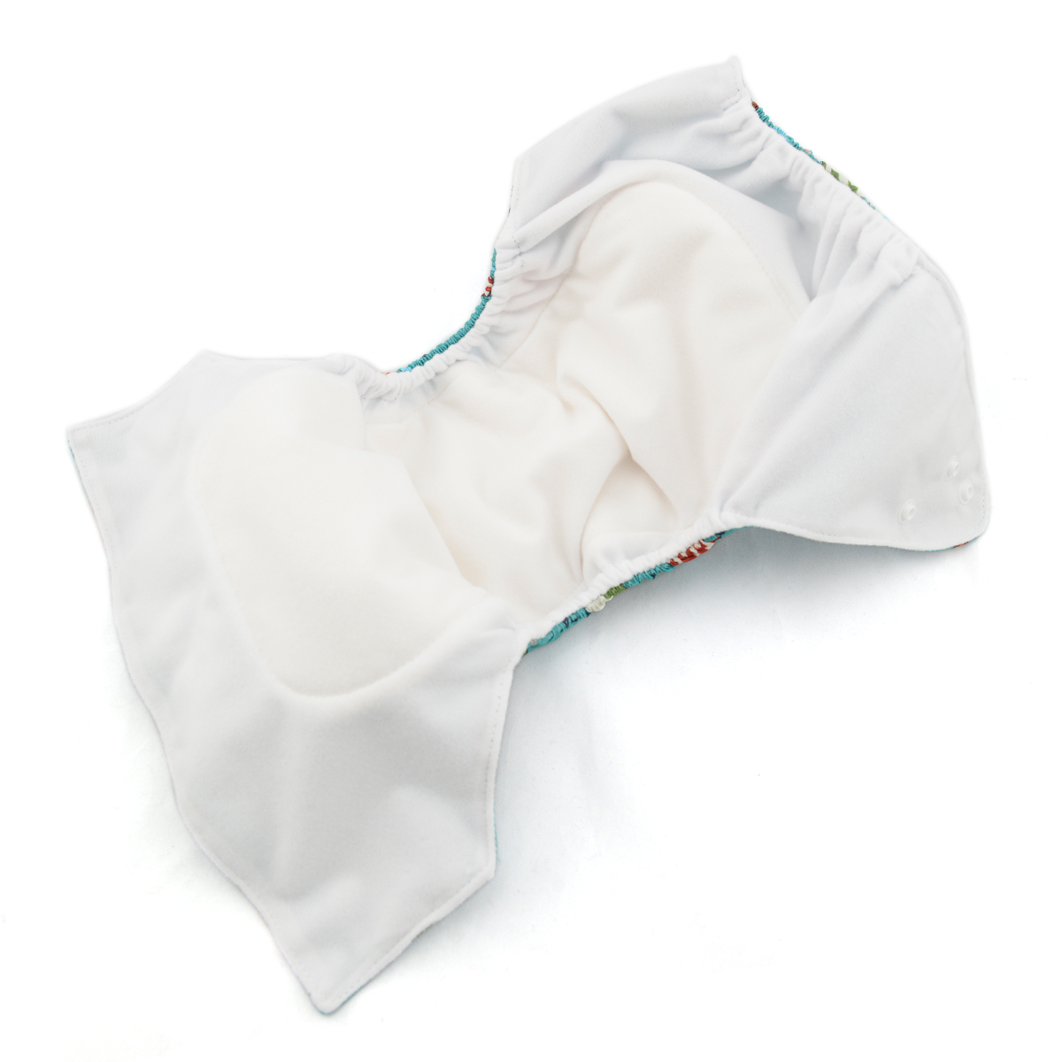 All In One Diaper with Pocket Sewn-in one 4-layer Bamboo blend insert Sailboat(AO-YA126A)