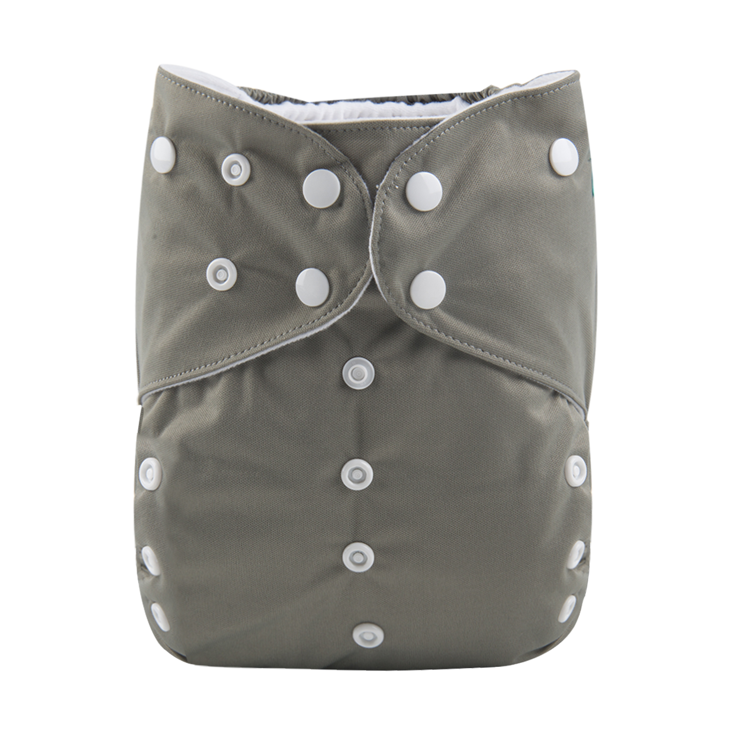 ALVABABY Big Size Cloth Diaper | Adjustable & Leakproof (Grey, ZB29A)