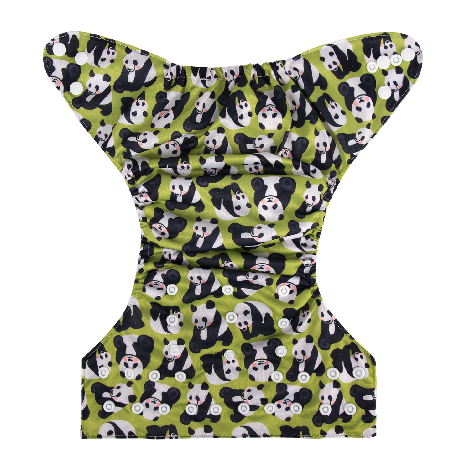 ALVABABY One Size Print Pocket Cloth Diaper -Pandas(H232A)