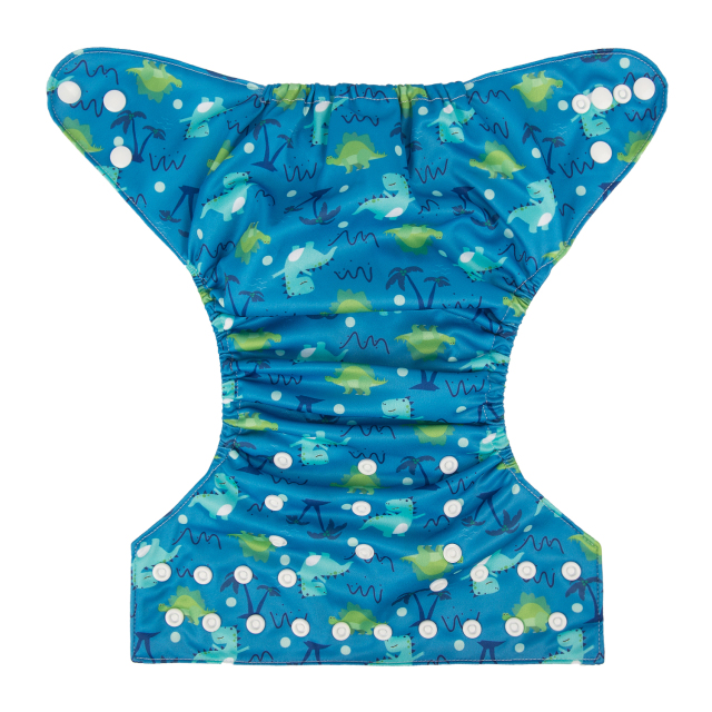 One Size Print Pocket Cloth Diaper -Dinosaur(H252)