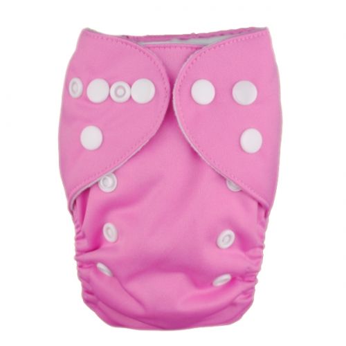ALVABABY Newborn Pocket Cloth Diaper-Pink (SB08A)
