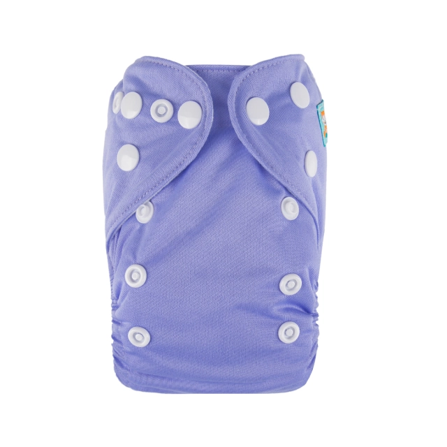 ALVABABY Newborn Pocket Cloth Diaper-Purple(SB14A)