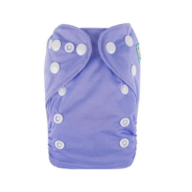 ALVABABY Newborn Pocket Cloth Diaper-Purple(SB14A)