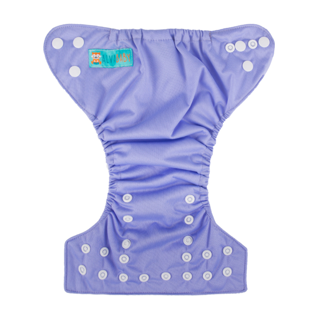 ALVABABY Newborn Pocket Cloth Diaper-Purple(SB14A)