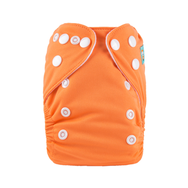 ALVABABY Newborn Pocket Cloth Diaper-Orange(SB17A)