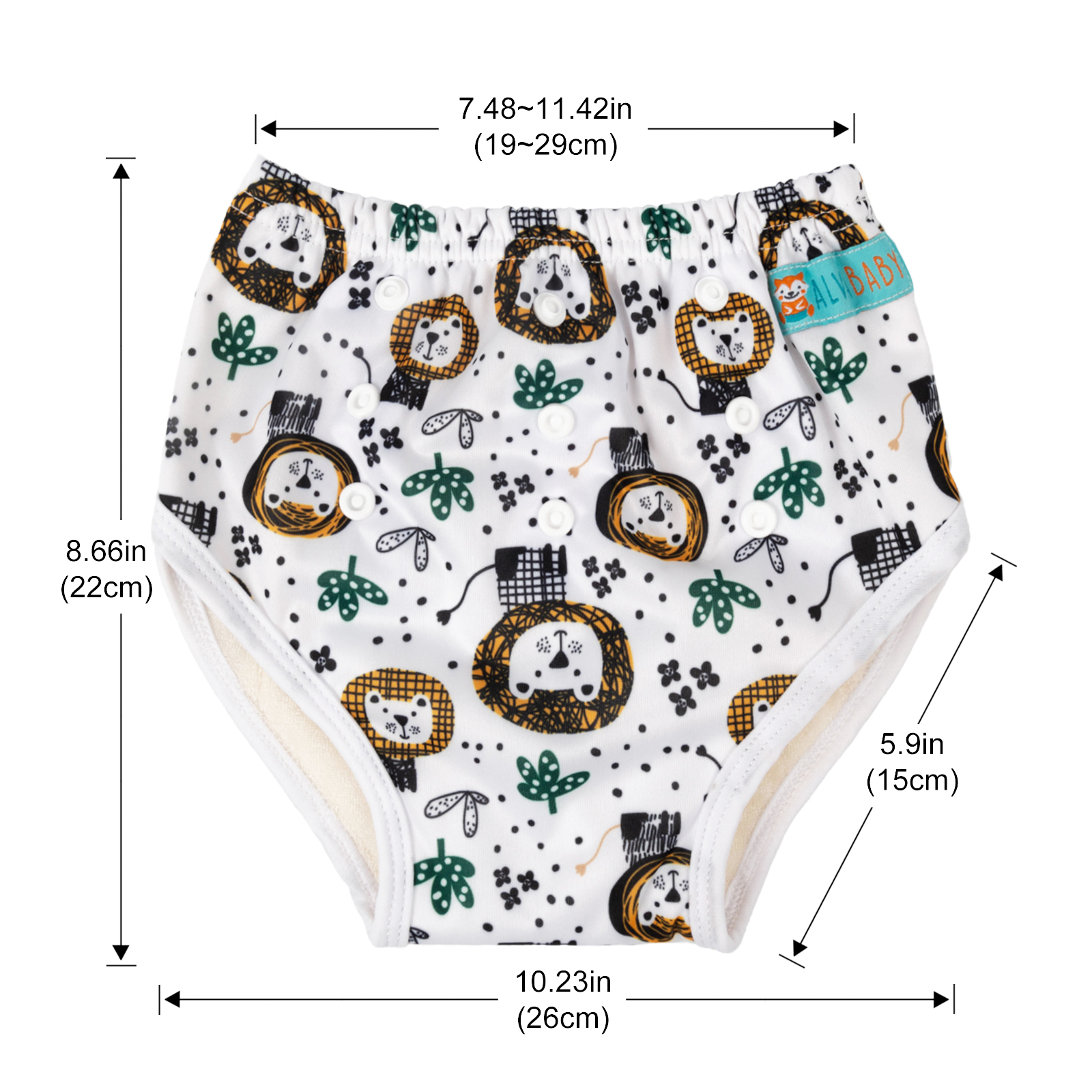 ALVABABY Printed Toddler Training Pant Training Underwear for Potty Training(XH358)