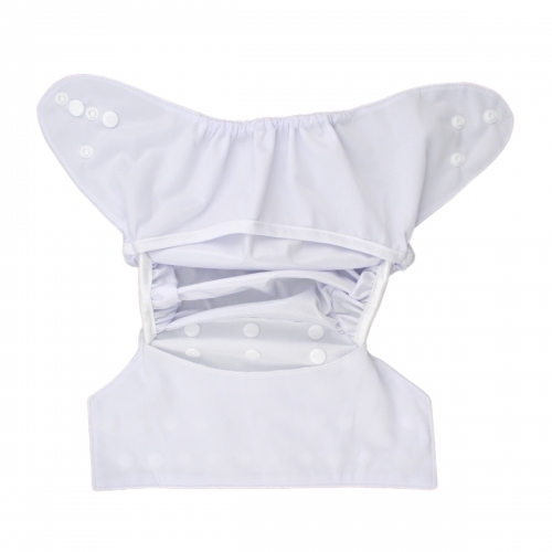 Reusable Cloth Diaper Cover with Snap Closure Cloth Diaper Shell for Prefold Flat or Fitted Diaper Inserts(DC-B09)