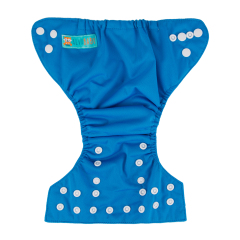 ALVABABY Newborn Pocket Cloth Diaper-Blue(SB06A)