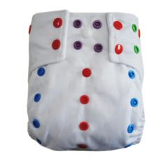 AI2 Color Snap Pocket Diaper with Double Gussets (CB09)