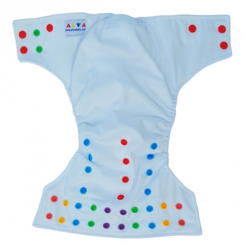 AI2 Color Snap Pocket Diaper with Double Gussets (CB09)
